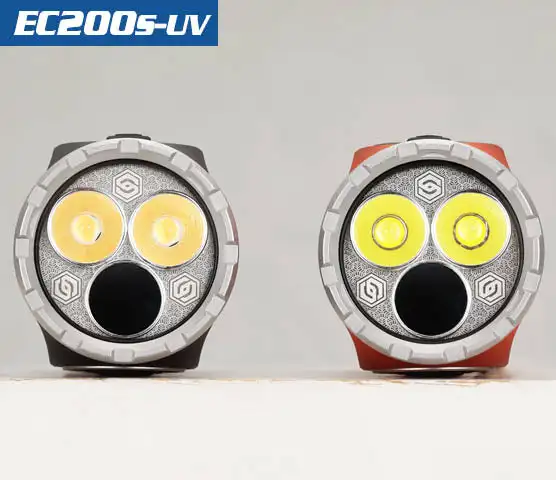 Imagem -05 - Lanterna Feixe Skilhunt Edc Ec200s-uv 2100 Lumens 365nm