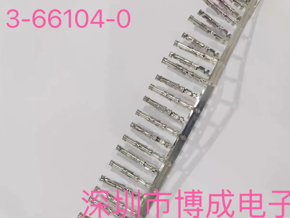 

50pcs/lot Original 20-24AWG 3- 66104-0 Terminal Cable Gauge, 3-100%, 50pcs/lot