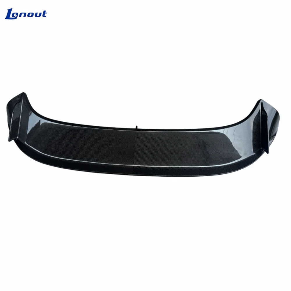 Modified PK Style 3k High-quality Dry Carbon Fiber Rear Spoiler Body Kit for Ferrari F8, Lightweight Small Surround Kit