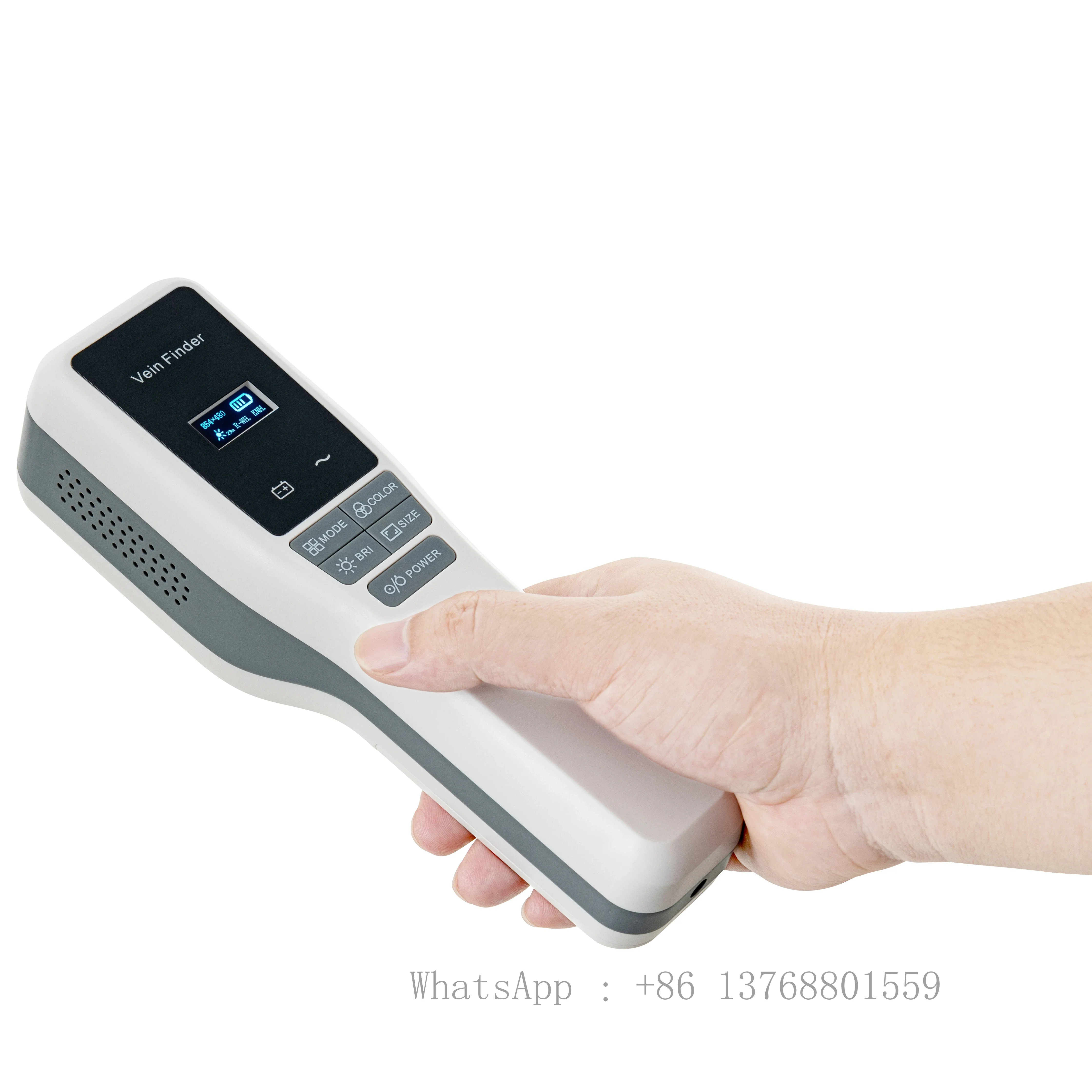 Brightness Control Handhold Medical Portable Vein Finder Infrared Vein Finder Machine