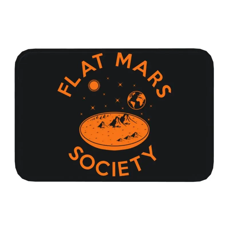 Occupy Mars Society Doormat Anti-Slip Kitchen Bathroom Mat Bedroom Balcony Door Floor Entrance Carpet Rug