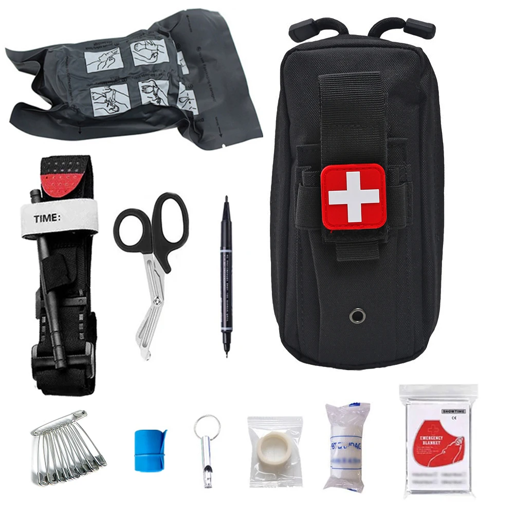 Multifunctional Survival Tools, First Aid Kit Tourniquet Outdoor Camping Equipment, Outdoor Survival Emergency Supplies