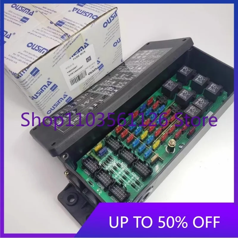 EC210 240 360 480D High Quality Fuse Box Assembly Computer Board Circuit Board Essential Fuse Box Parts VOE14604587