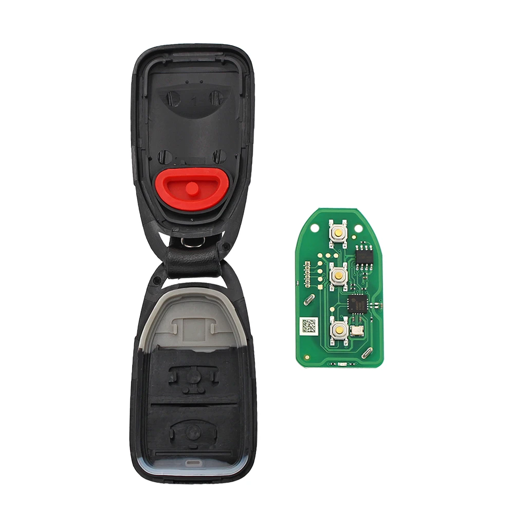 Xhorse VVDI Universal Wire Remote Key XKHY00EN XKHY01EN 3/4 Buttons Car Remote Key Control Fob for Hyundai Style