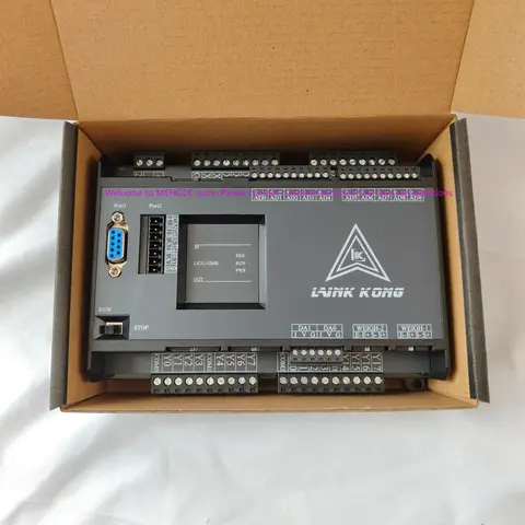 FX3U PLC LK3U-14/20/24/32 MR/MT/MRT 10AD 2DA RS232 RS485 8-axis PLC Industrial Controller Board