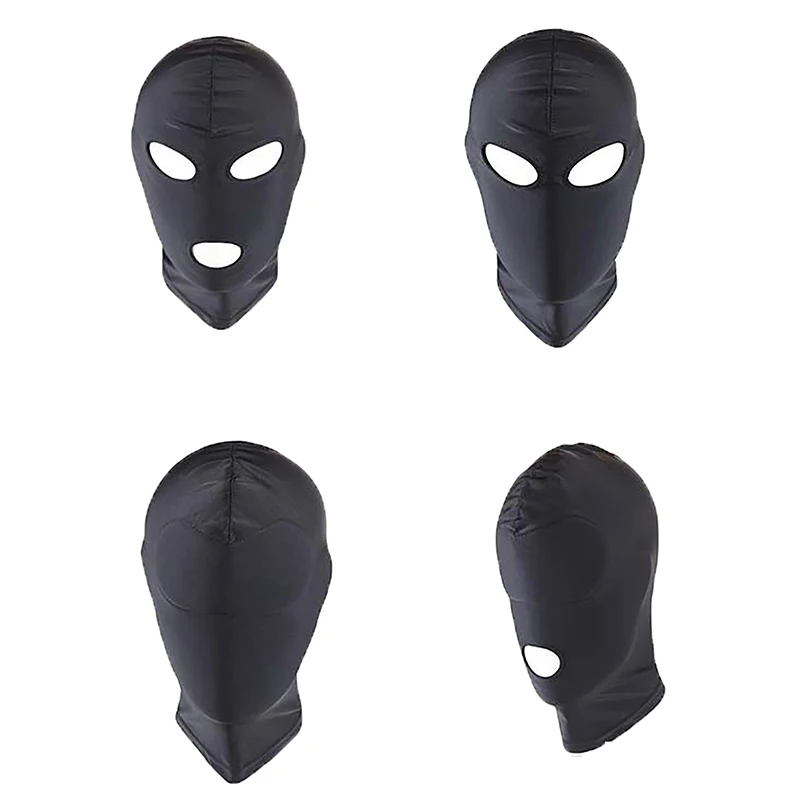 Sombrero de cosplay de Halloween listo para fiestas, pasamontañas transpirable elástico de 1/2/3 orificios, juego de máscara facial táctica del ejército unisex.