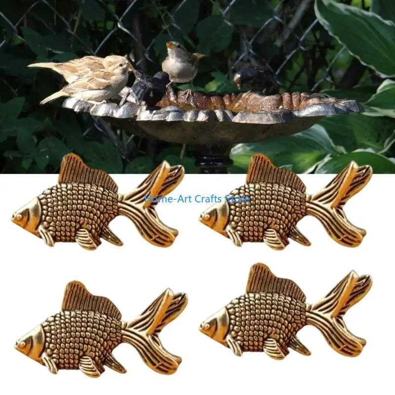 Y3NA 4 Fish Purifiers Low Maintenance Algae Control Outdoor Bathing Disks