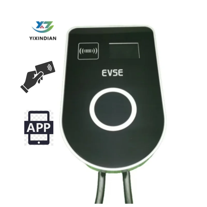 CE Certified EV Portable Car Charger 7KW New Energy Vehicle Parts Accessories 16A 32A CCS EV Charger Adapte Voltage Monitoring view 2