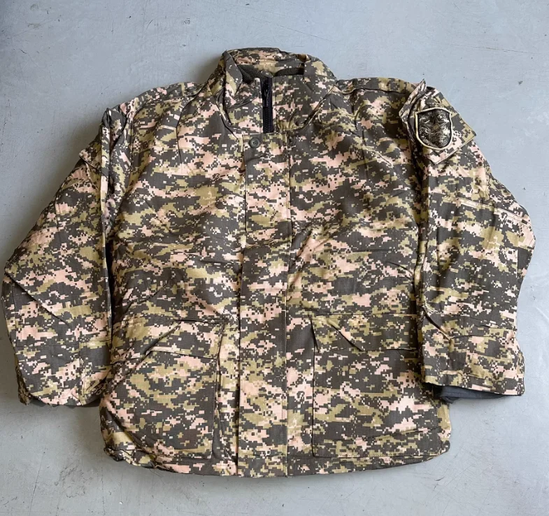 

Kazakhstan Camouflage Cotton Jacket Winter Thick