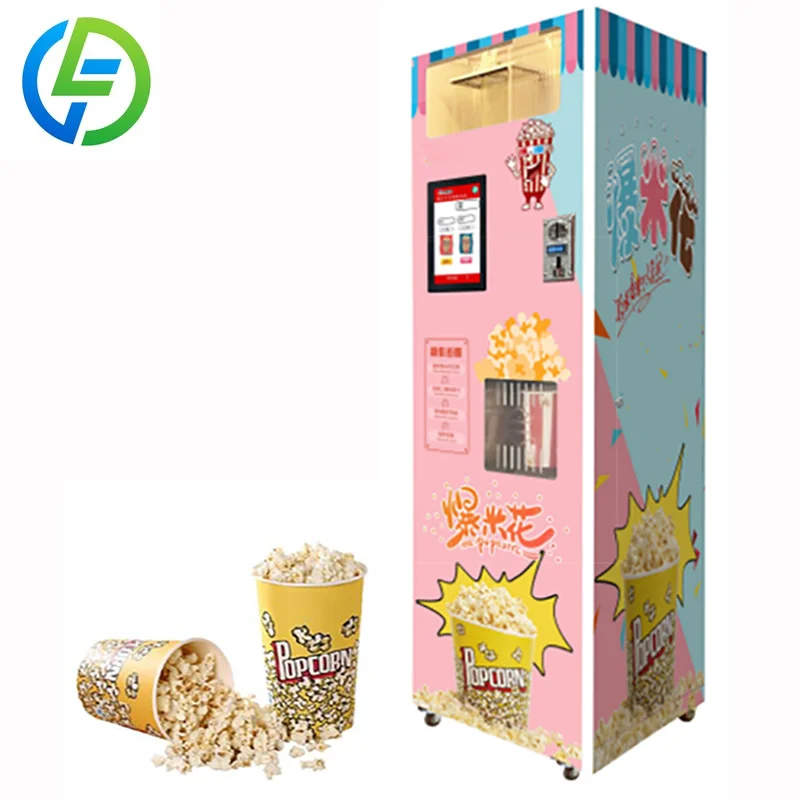 FOODLINE Scenic Spot Outdoor Popcorn Machine Thickened Anti Rust Shell Multi Payment Module Snack Retail Equipment