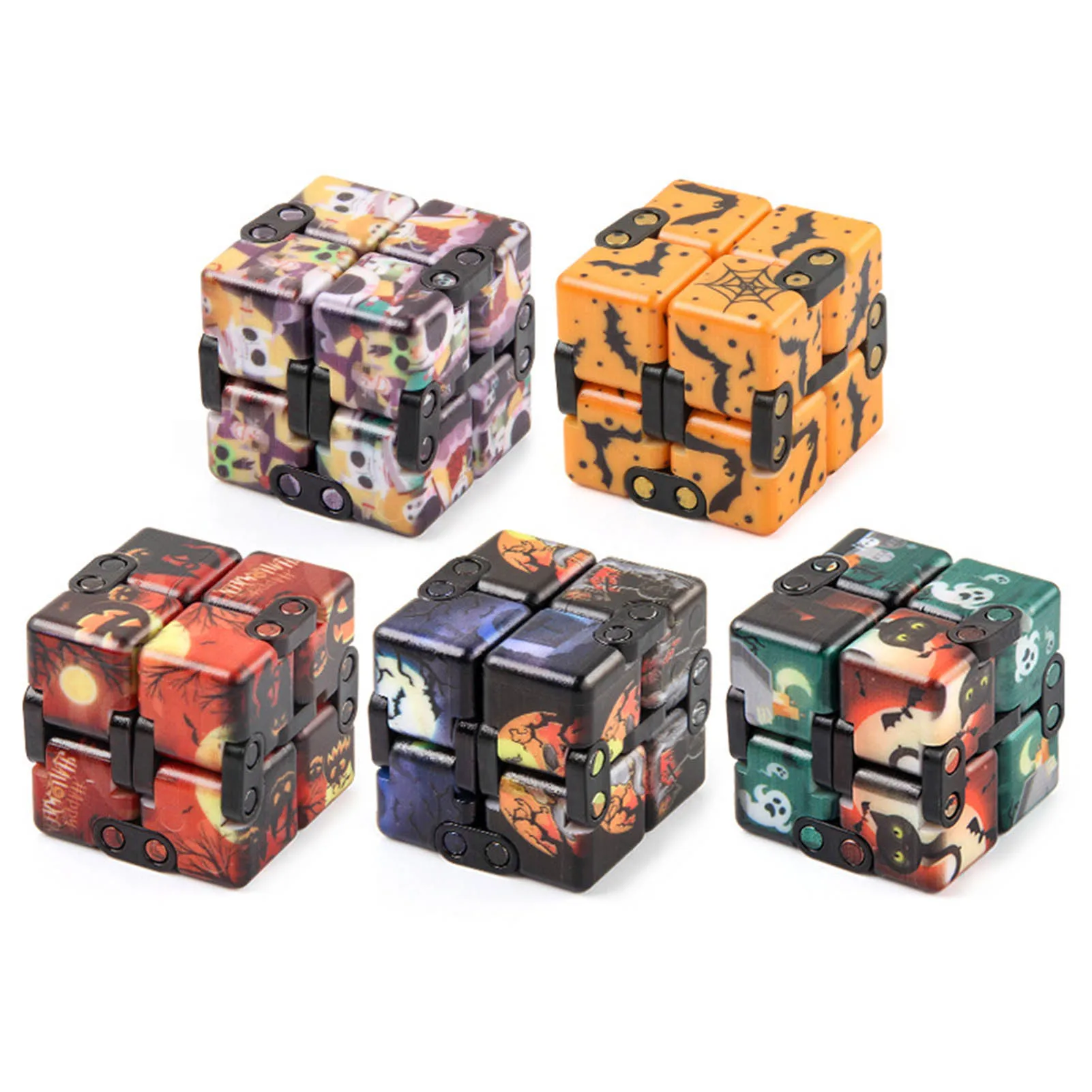 Antistress Infinite Cube Infinity Magic Cube Flip Cubic Puzzle Stress Reliever Autism Toy Relax Stress Relief Toy For Adults Kid