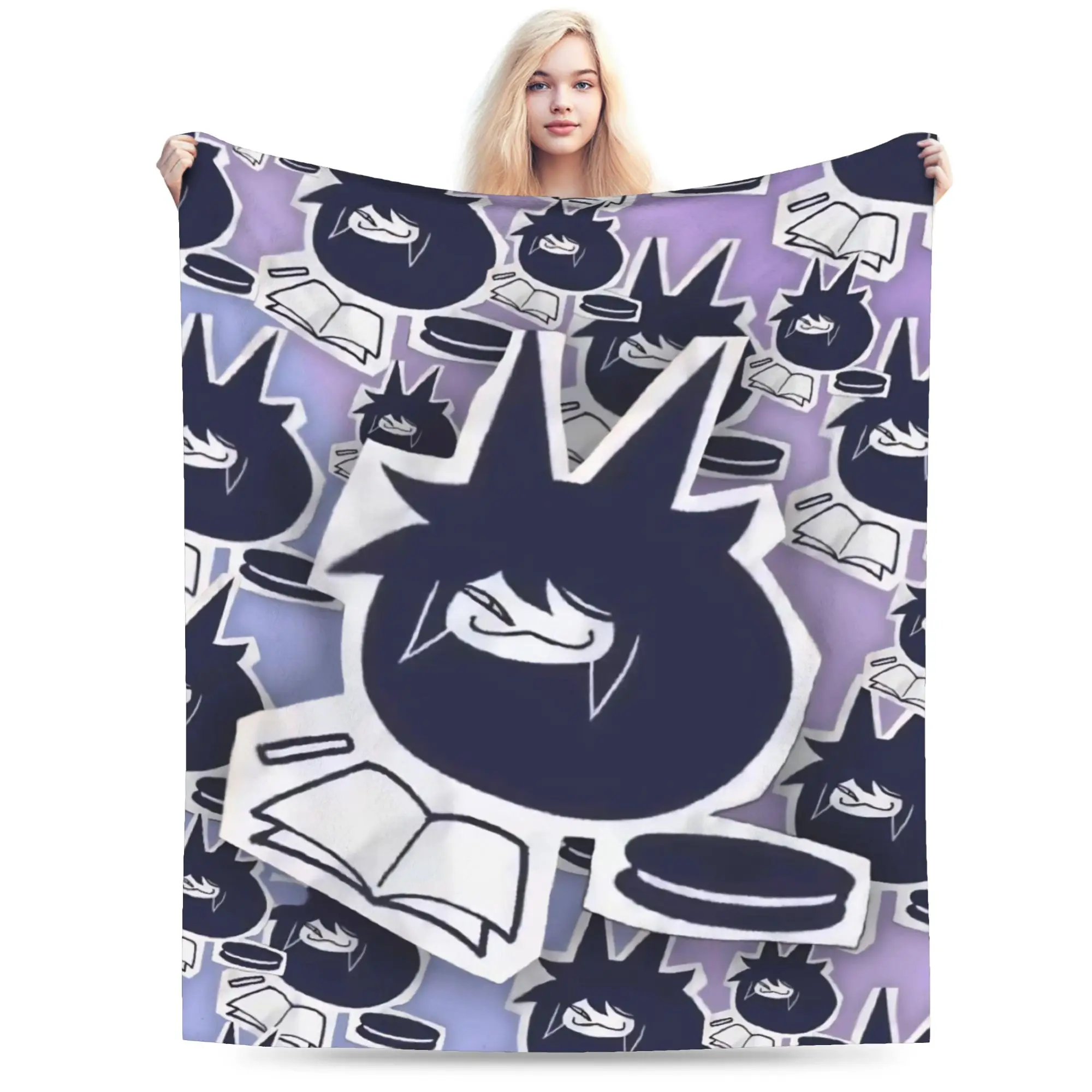 FPE Fundamental Paper Education Throw Blanket for Couch Soft Fuzzy Plush Blanket 50x60 Inch Multiple Sizes Bedspreads All Season