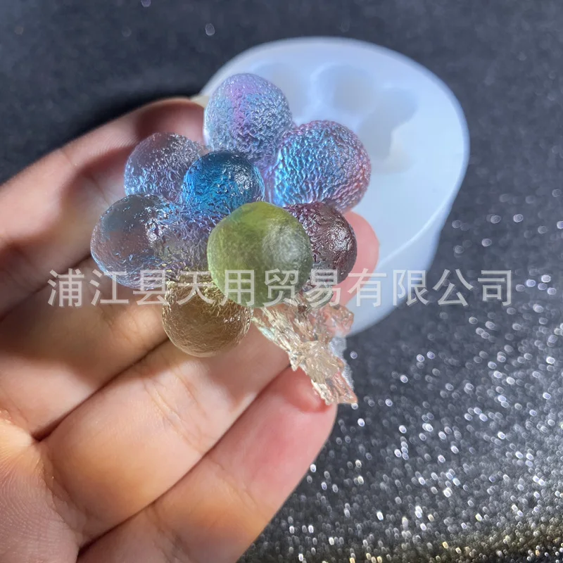 Balloon Silicone Mold Aromatherapy Gypsum DIY Material Car Air Outlet Decoration Fragrant Stone Silicon Mould 15-976