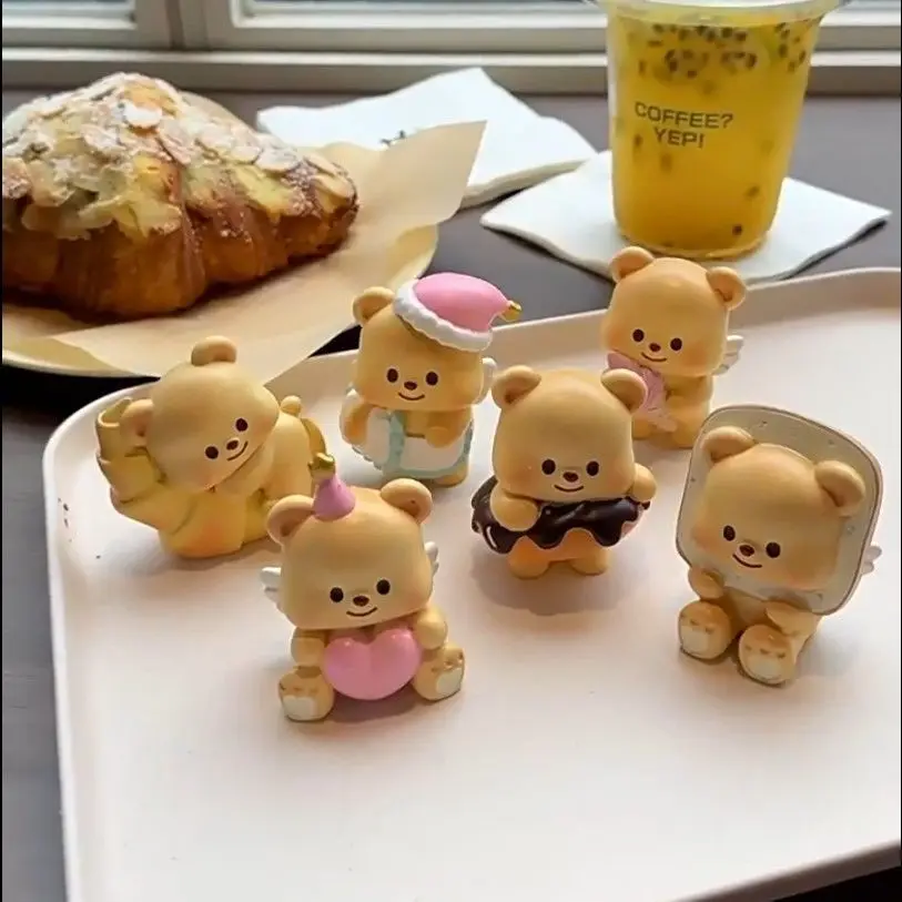 2024 New Dessert Butterbear Butter Bear Mystery Box The Third Generation Of Fashion Play Hand-Done Girl Car Decoration Cute Doll