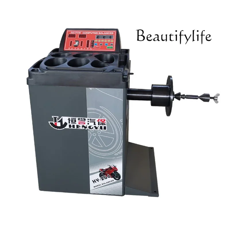 Auto and motorcycle tire maintenance equipment Infrared positioning balancing machine Car SUV