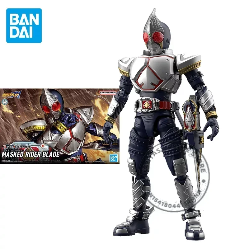 

Bandai Original Anime Figure-rise Standard Masked Kamen Rider Blade Action Figure Toys Collectible Model Gifts for Children