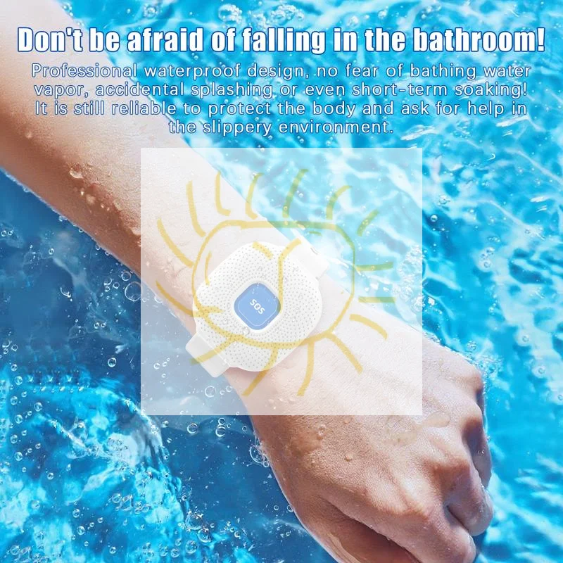 

Водонепроницаемый Tuya Smart Wi-Fi безопасный браслет SOS аварийное оповещение SOS часы сигнализация о падении для пожилых людей SOS вызов тревожная кнопка