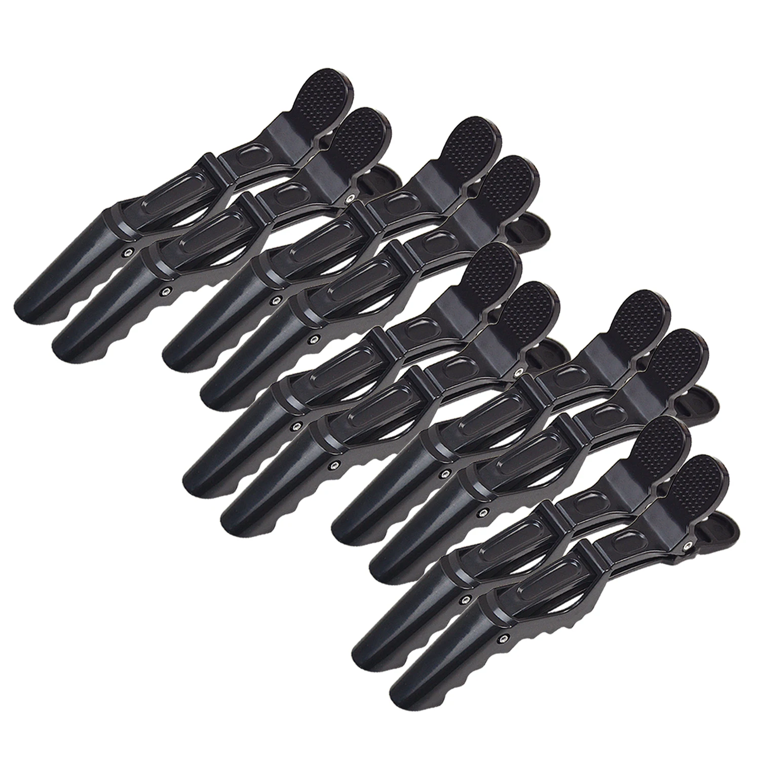 6 Pcs Alligator Hair Clips Color Hairdressing Styling Clip Clamps Nonslip Hairpins for Hair Sectioning Makeup Hairstyling Tools