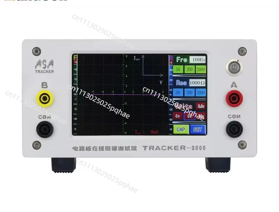 TRACKER-3000 Circuit Board Tester VI Curve Tester Testing Tool with LCD Touch Screen Aluminum Shell