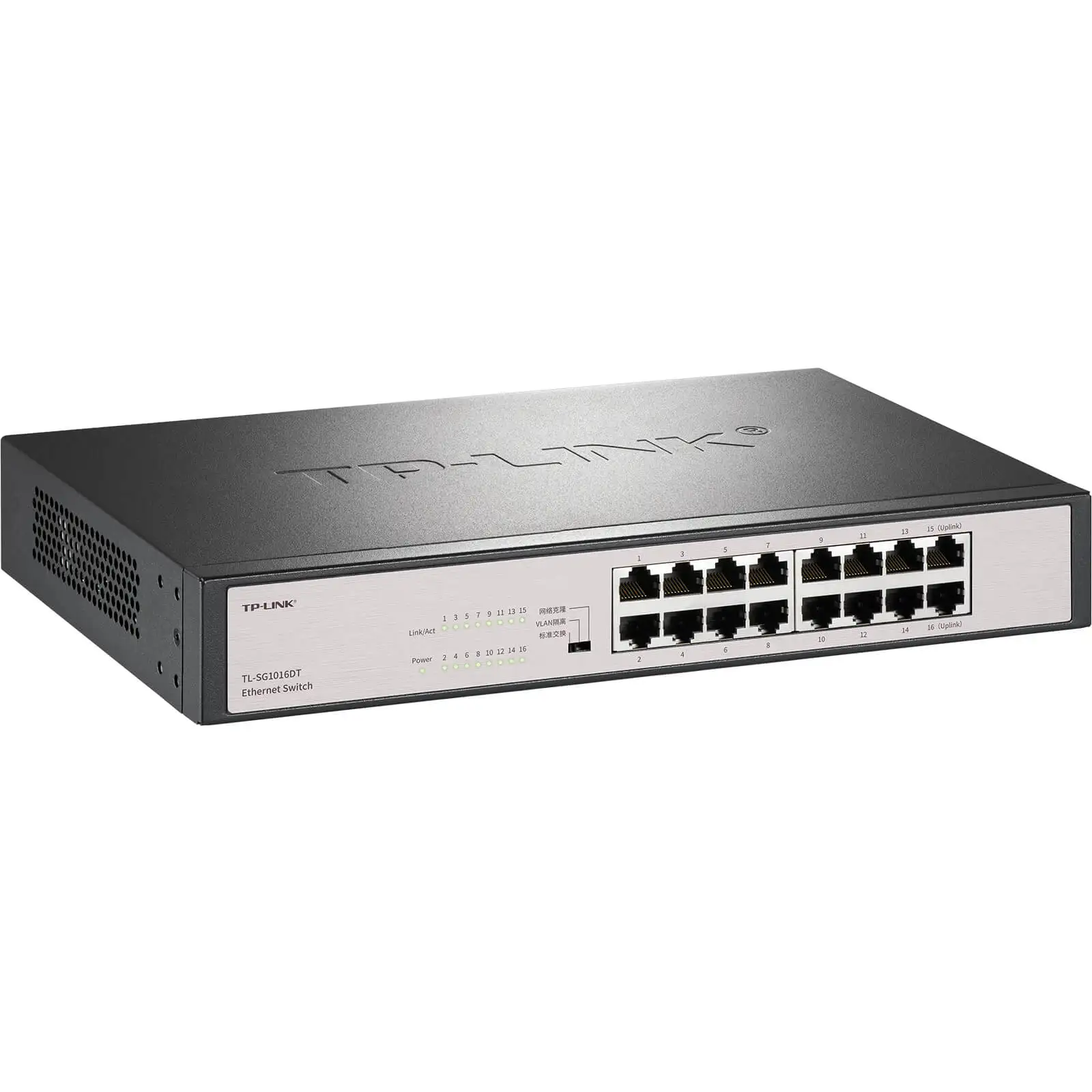 TP-LINK كامل جيجابت إيثرنت التبديل 16GE TL-SG1016T/SG1016DT 16 1000M منافذ RJ45 التكيف سطح المكتب التوصيل والتشغيل النسخة الصينية