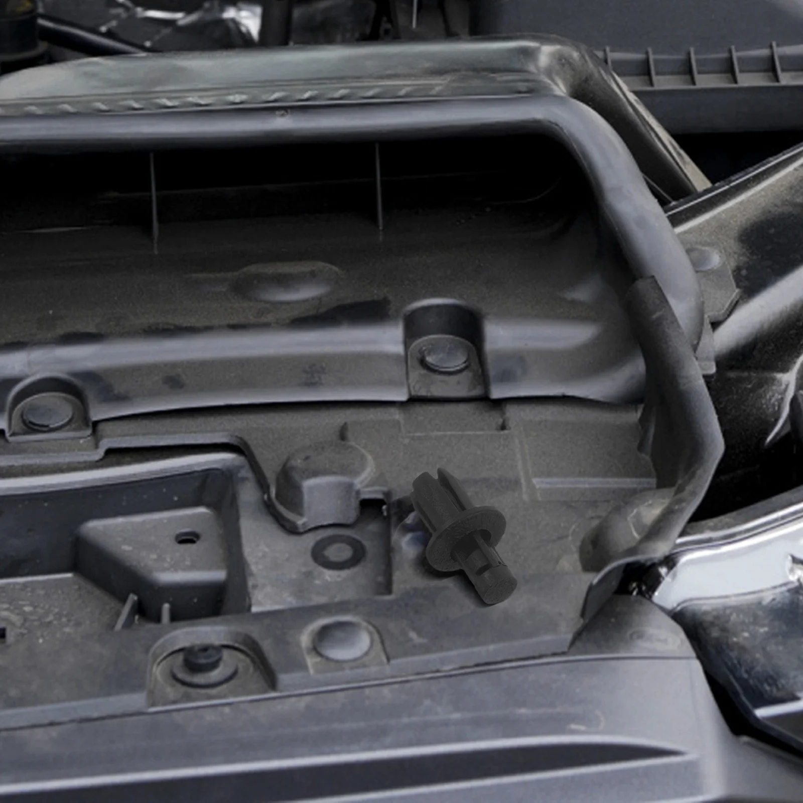 

100pcs Bumper Retainer Clips Plastic Automotive Fasteners Precision Fit For Car Body Panel Weather Resistant Push Clips Bumper