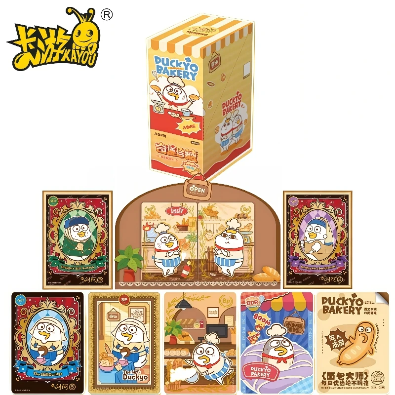 KAYOU Genuine Duckyo Friends Miracle Collection Series Anime Card Character Peripheral Collection Toy Card Gift Original Box