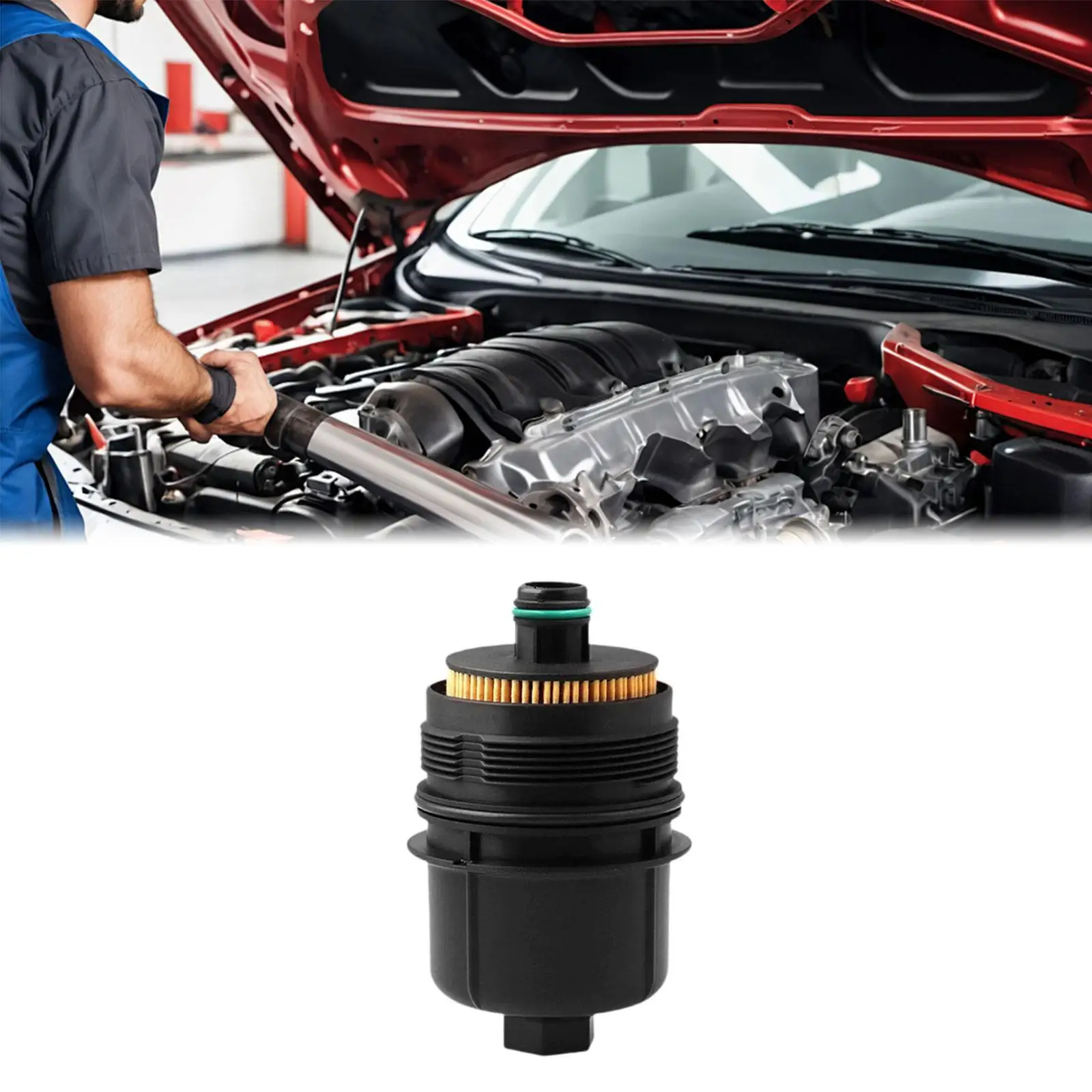 

Прочный масляный фильтр двигателя 68498720 AA для Jeep Wrangler JL 3.0L Gladiator