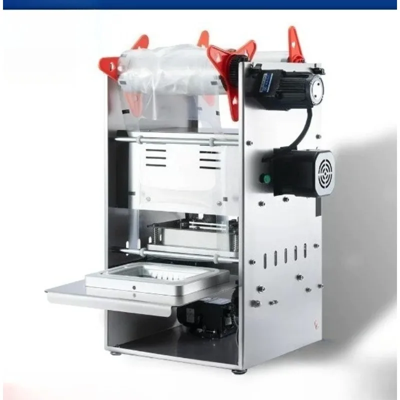 Takeaway packing and sealing machine desktop, button automatic