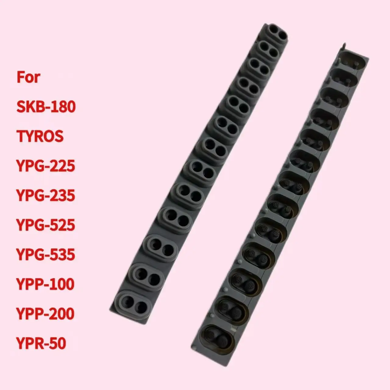 For Yamaha SKB-180 TYROS YPG-225 YPG-235 YPG-525 YPG-535 YPP-100 YPP-200 YPR-50 Conductive Rubber