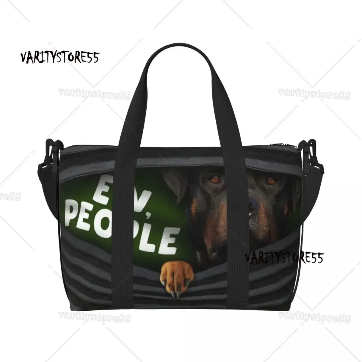 

Custom Rottweiler Ew People Grocery Shopping Tote Bag Women Large Capacity Metzgerhund Rott Rottie Dog Gym Beach Travel Bags