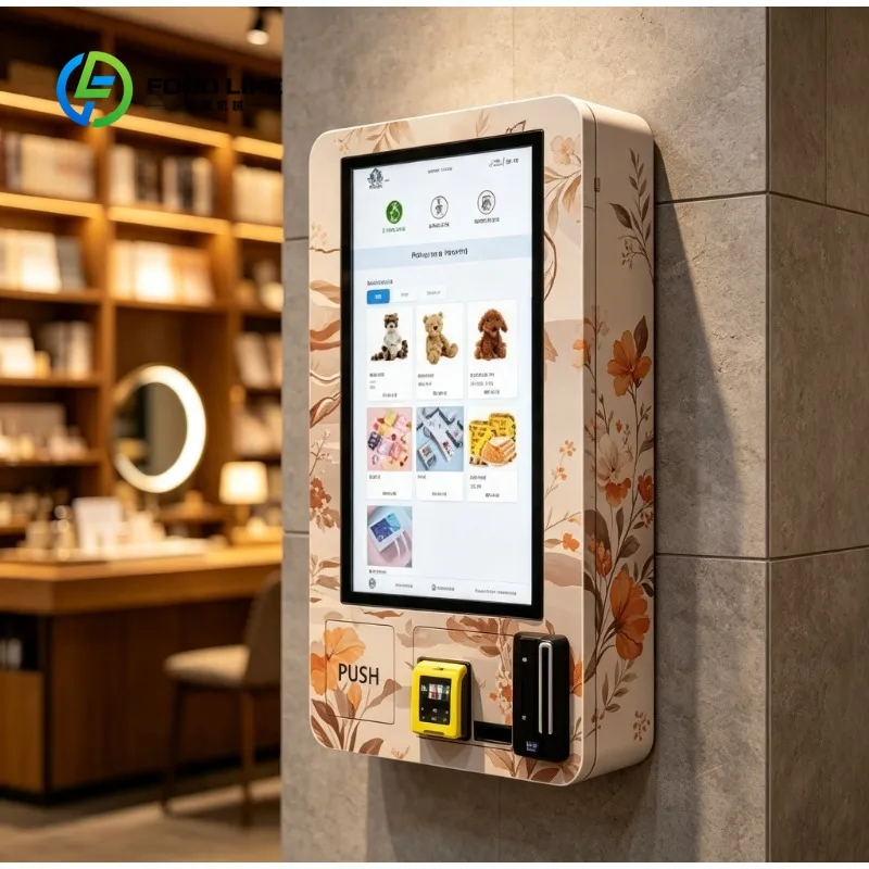 Smart Wall-Mount Cigarette Vending Machine, Durable Metal Mini Body, 24H Cloud System & Custom Secondary Development SDK