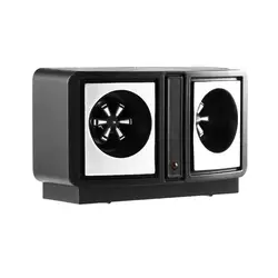 Elektrische ultrasone insectenverjager Ultrasone muizenverjager voor binnen met ultrasone puls LED-licht Audiobediening met twee koppen