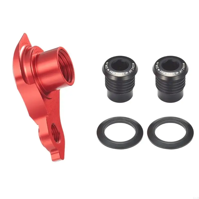 خفيفة الوزن الدراجة Derailleur هوك محول الدراجات الجبلية الخلفية والعتاد الميكانيكية الذيل هوك الدراجات الإطار الخلفي هوك دائم #2