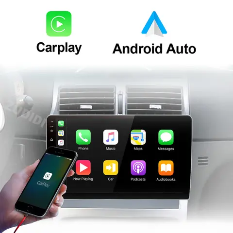 Android 16 Car Radio 4G+WIFI Carplay For Peugeot 307 307CC 307SW 2004-2013 Multimedia Stereo WiFi Video 2din 2 DIN CarPlay 10 best sales peugeot 307 display screen - №1