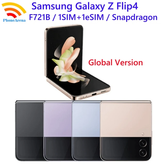 Samsung Galaxy z-折りたたみ式携帯電話,6.7インチ画面,スマートフォン,Snapdragon, NFC,128  Gbメモリ,256Gb rom,f721b,5g,新品 - AliExpress