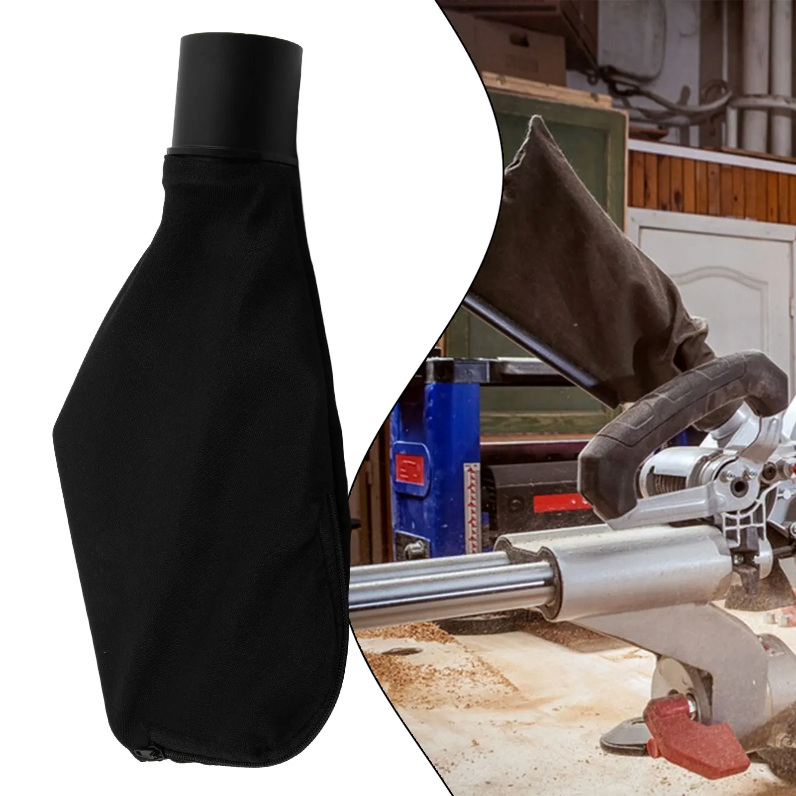 

Replacement Bag with Inner Diameter of 1 5/8inch Miter Saw Dust Bag for DW713 DW715 DW716 DW716XPS DWS782 DWS780