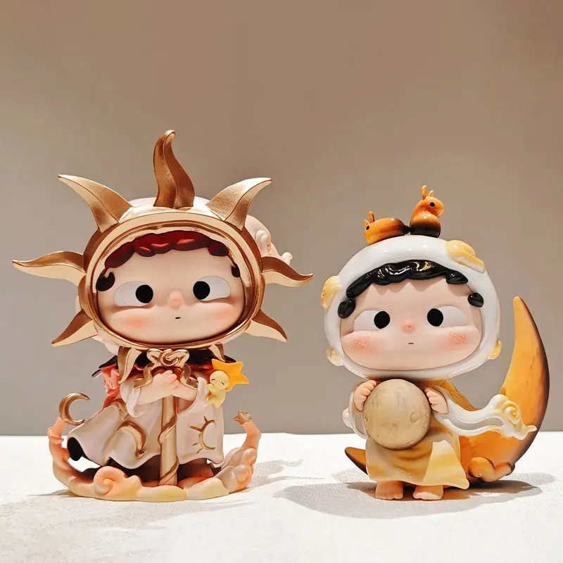 Heyone Black Play Rescue Miss Qiao Series Trendy Play Blind Box 2025 New Handheld Ornament