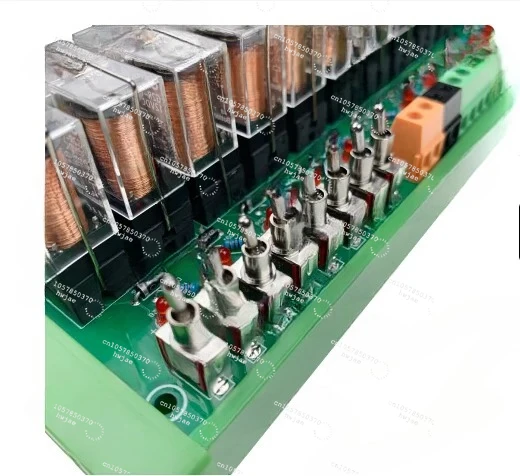 16A DIN Rail Relay Module 16 Channel with Manual Control Buttons KinCony KC868-E16V2 Board Terminal