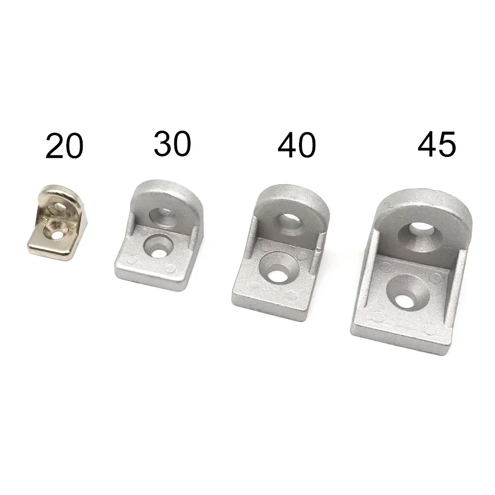 Steering Angle L type 90 Degree connector Corner  Bracket Connection Joint for Aluminum Profile 20/30/40/45