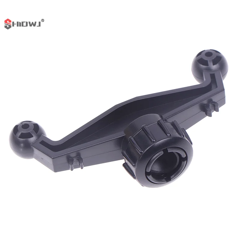 1PC Dual Ball Head Car Holder With 360 Rotation Base Mount Mobile Phone Navigation Support Accessories For Auto Center Console