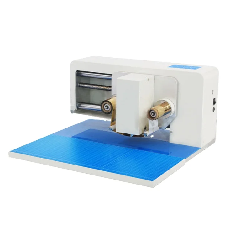 2025 Hot Sale Various Kinds Jewelry Box logo Hot Foil Stamping Machine 8025B Digital Gold Foil Printer