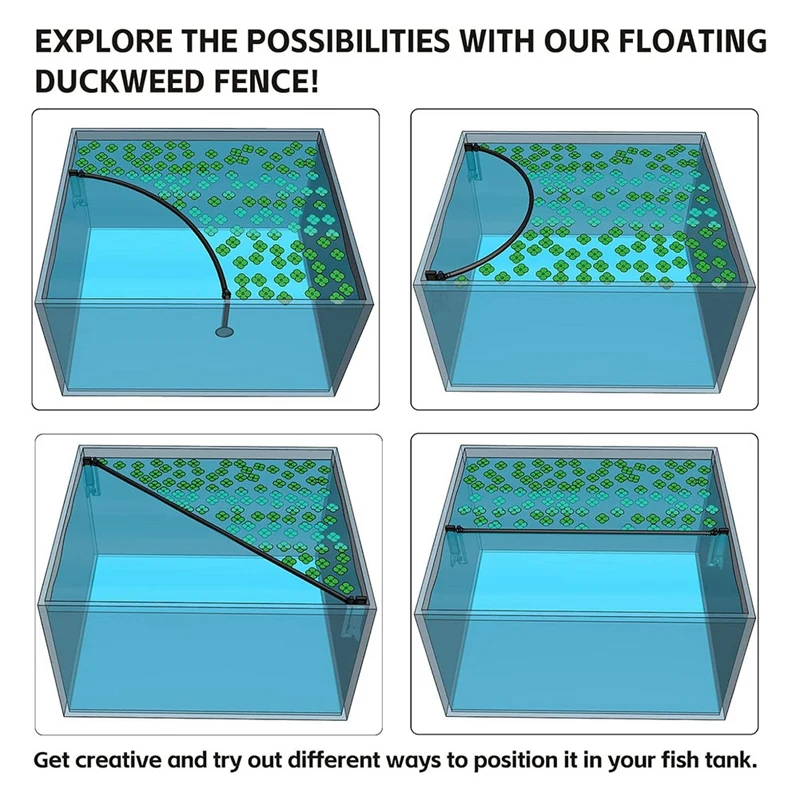 ABDJ-حوض السمك النباتات العائمة المرجانية، اعتراض النباتات العائمة من المرشحات والسخانات، ارتفاع قابل للتعديل مع مستوى المياه