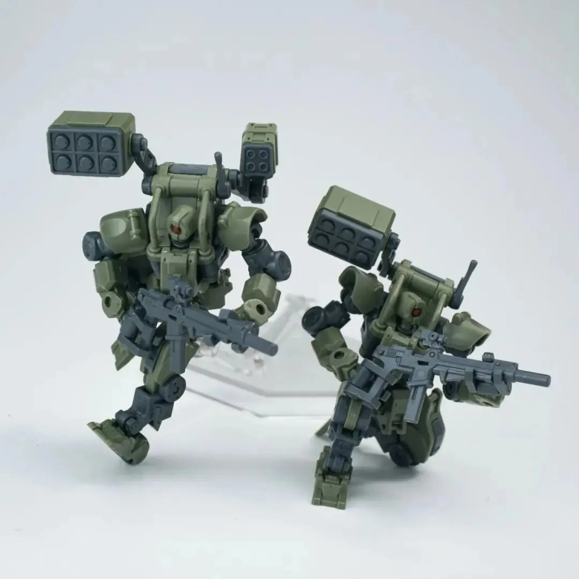 Sheik Mainland Combat Engineer Squad 1/144 Montagemodellbausatz 2 Stück/Set Actionfigur zum Sammeln Kunststoff Ornament Roboter Geschenk – Detail 12