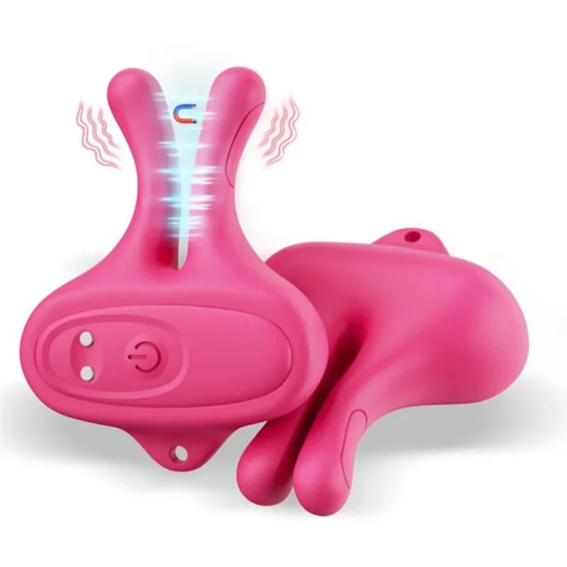 Abrazaderas vibratorias para estimulación de pezones, 9 modos de vibración para parejas, juguetes sexuales de placer intenso para exploración BDSM