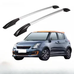 For 2008-2013 Suzuki Swift  1.3 M  High-quality Aluminum Alloy Side Bars Rails Roof Rack Car Accessories Car Styling