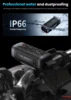 AKY-710PRO バイクカメラ 4k 1800mah バッテリー G センサーナイトビジョン Wifi オートバイレコーダー UHD EIS ダッシュカム Moto アプリ付き 4