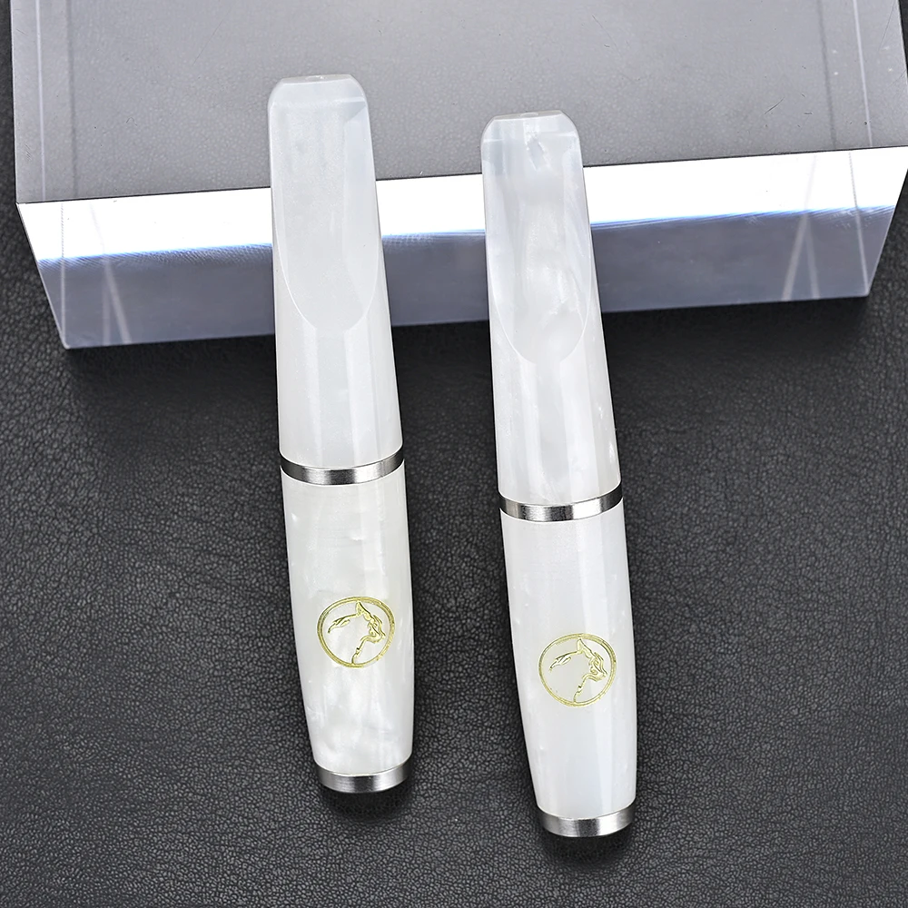 

8.5 cm Resin filter cigarette holder thick medium fine cigarette tar filter 9mm filter element universal single cigarette holder