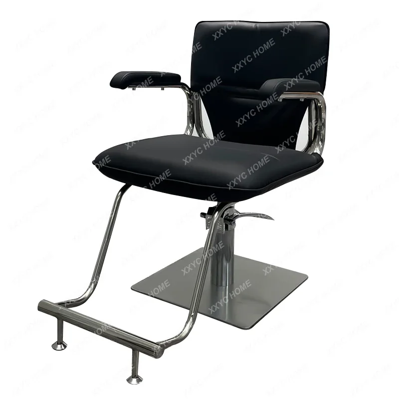 

Stainless Steel Hairdressing Chair Barber Shop Chair for Hair Salon Hot Dyeing Chair Hairdressing Shop