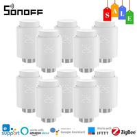 1-10PCS SONOFF TRVZB Zigbee Thermostatic Radiator Valve Smart Home via eWeLink APP Remote Control Work with ZBBridge-P,SNZB-02P