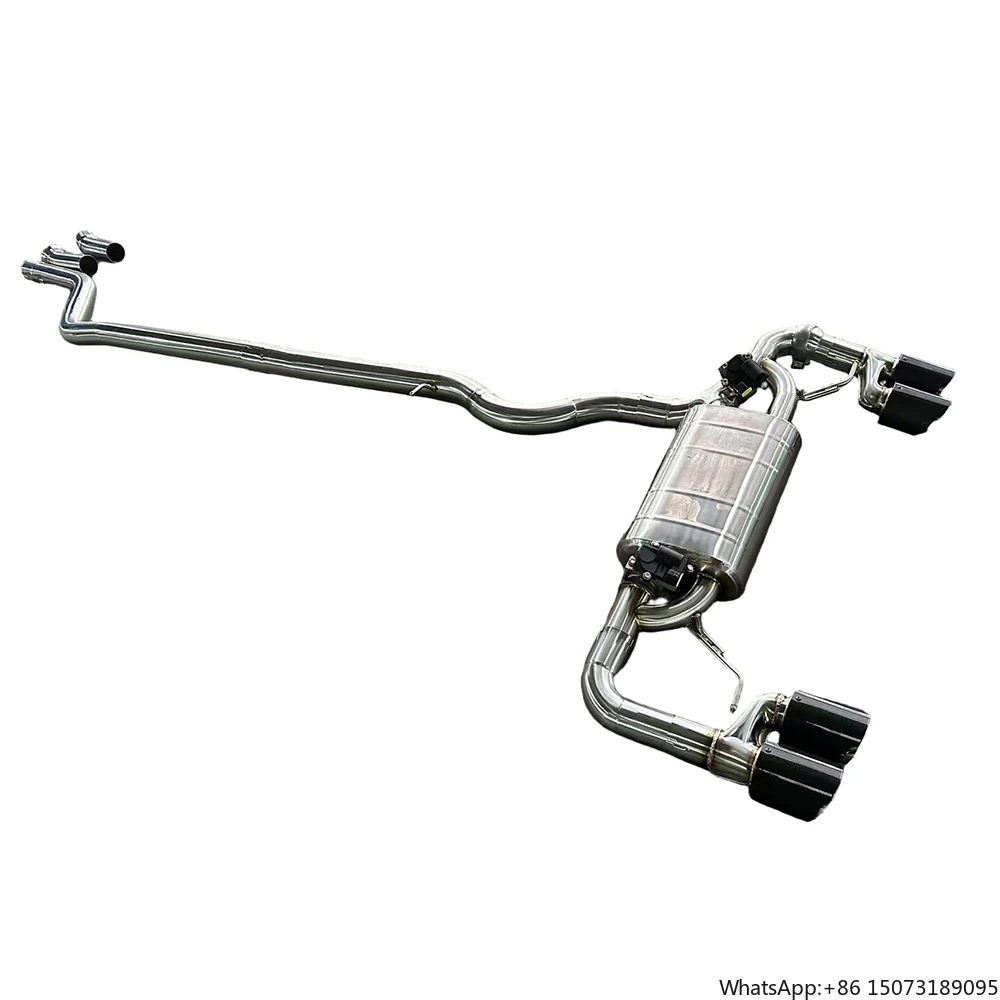 

Выхлопная система для BMW 3 серии B46 G20 G21 G28 320i 325i 328i 330i 2.0T, нержавеющая сталь SS304, с клапаном